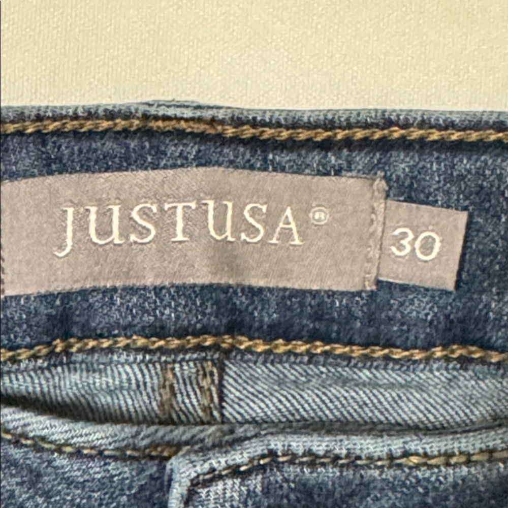NWT JUSTUSA Mid Rise Skinny jeans. Size 30 - Picture 4 of 9